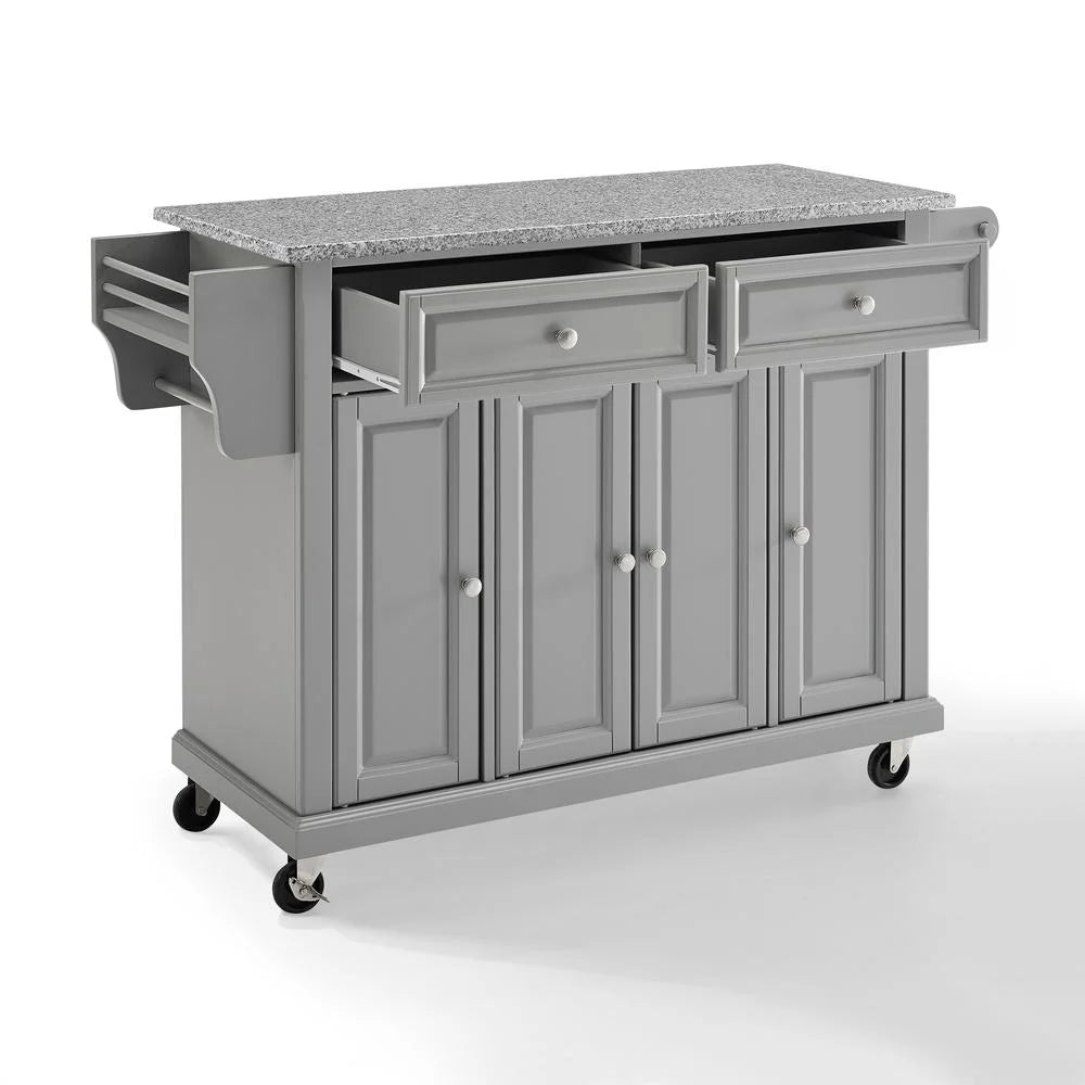 Crosley Full Size Kitchen Cart-Color:Grey