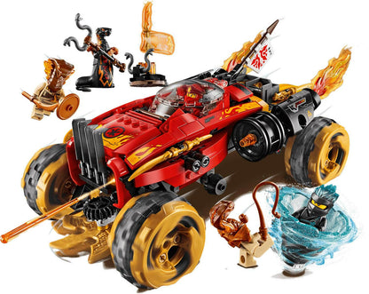 LEGO Ninjago Katana 4×4 70675 Ninja Toy Truck Building Kit (450 Pieces)