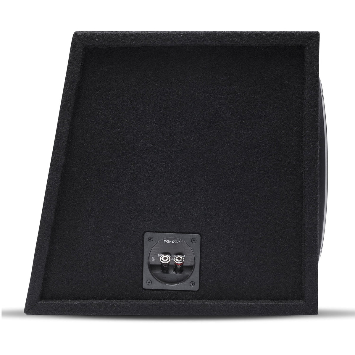 Rockford Fosgate Punch P1-1X12 Single P1 12" Loaded Subwoofer Enclosure Ported