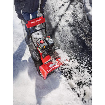 CRAFTSMAN Restored Craftsman 24�� 208cc Two-Stage Electric Start Self-Propelled Snow Blower