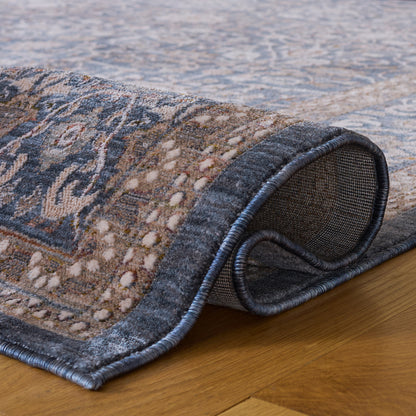 Safavieh Sutton Runner Rug, Navy Beige, 2’2” x 8’