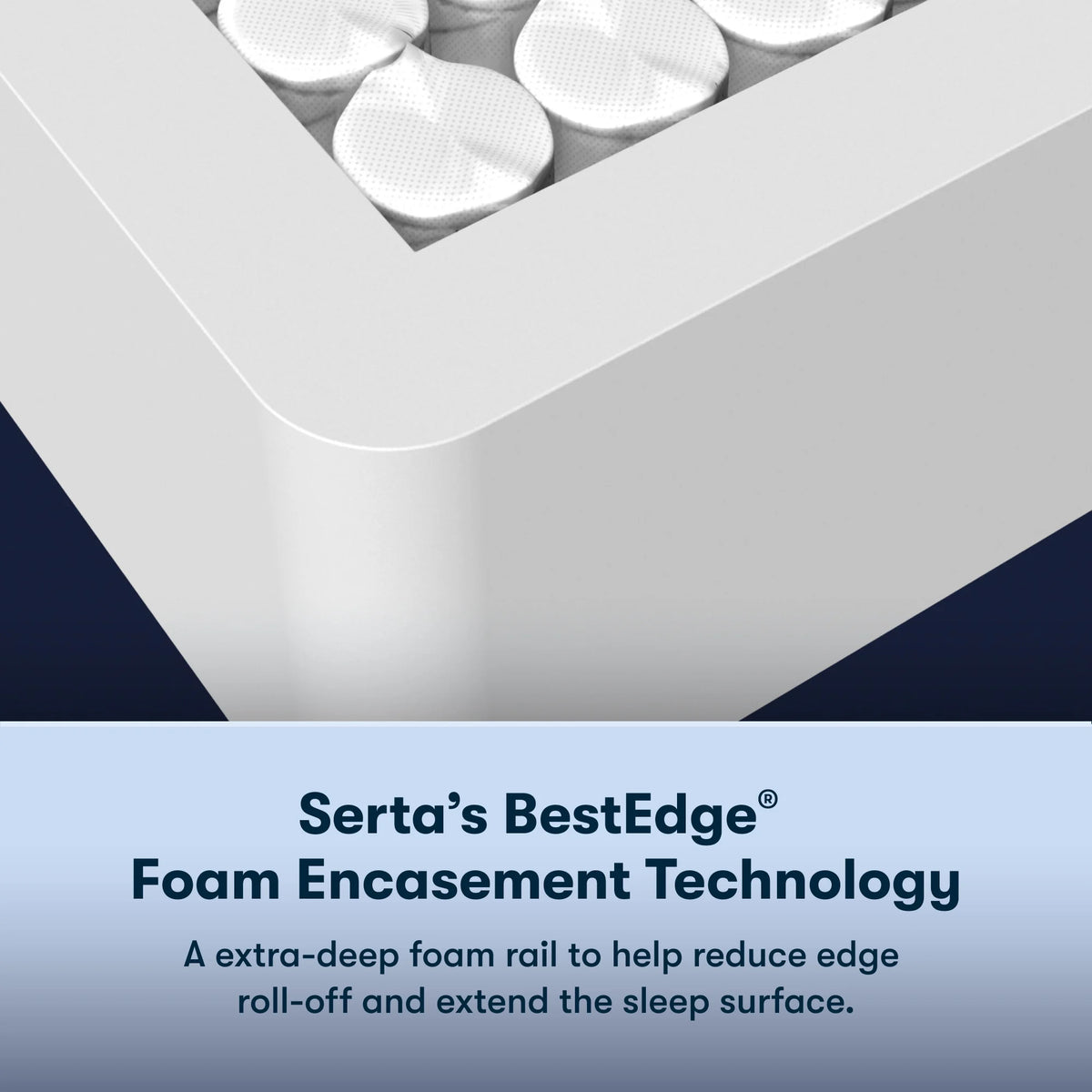 Serta Perfect Sleeper Radiant Rest 14" Hybrid Plush Mattress -Queen