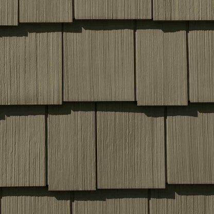 CertainTeed Cedar Impressions Perfection Double 7 Inch Staggered Shingle Siding (1/2 Square)