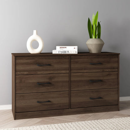 Mainstays Ardent 6 Drawer Dresser, White
