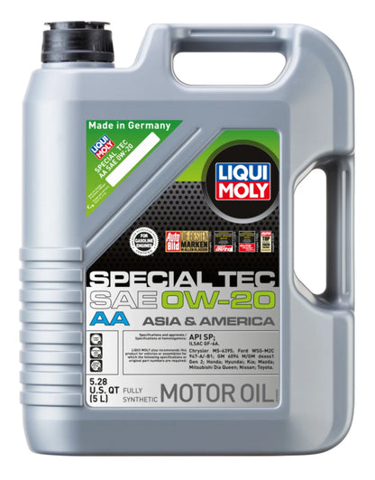 LIQUI MOLY 5L Special Tec AA Motor Oil SAE 0W20