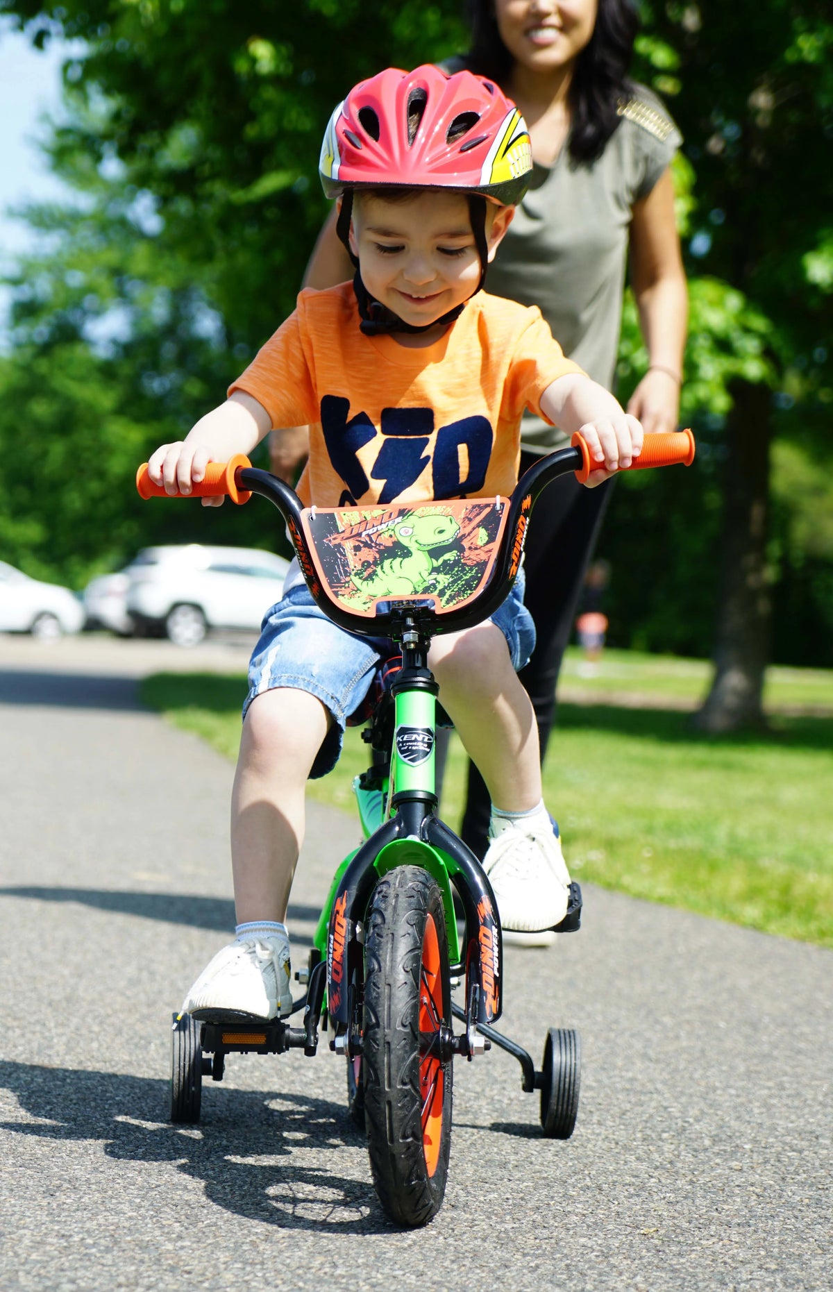 12" Dino Power Boy's Bike, Green