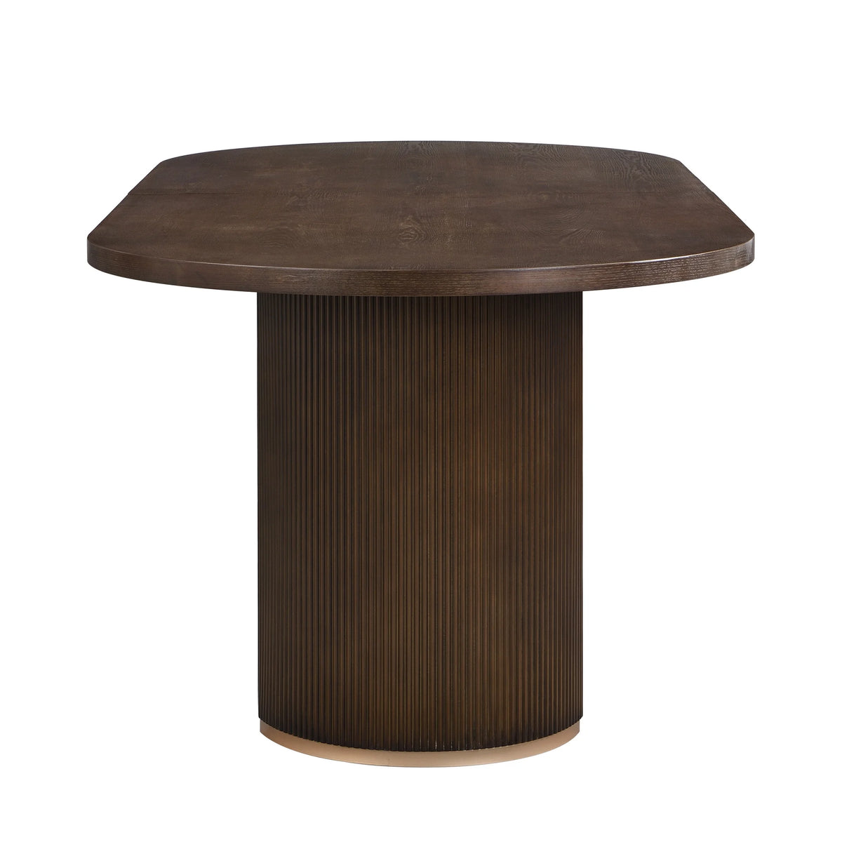 Christopher Knight Home Minimalist 88�� Oval Dining Table for 4-6, Espresso