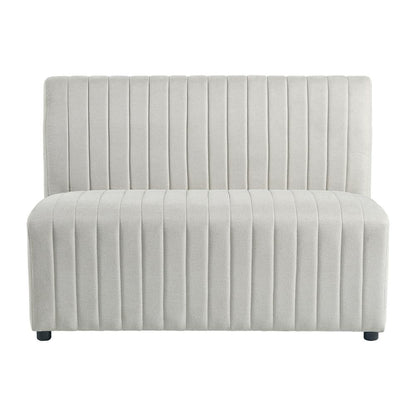 Picket House Furnishings Rizzo Dining Bench in Beige Linen