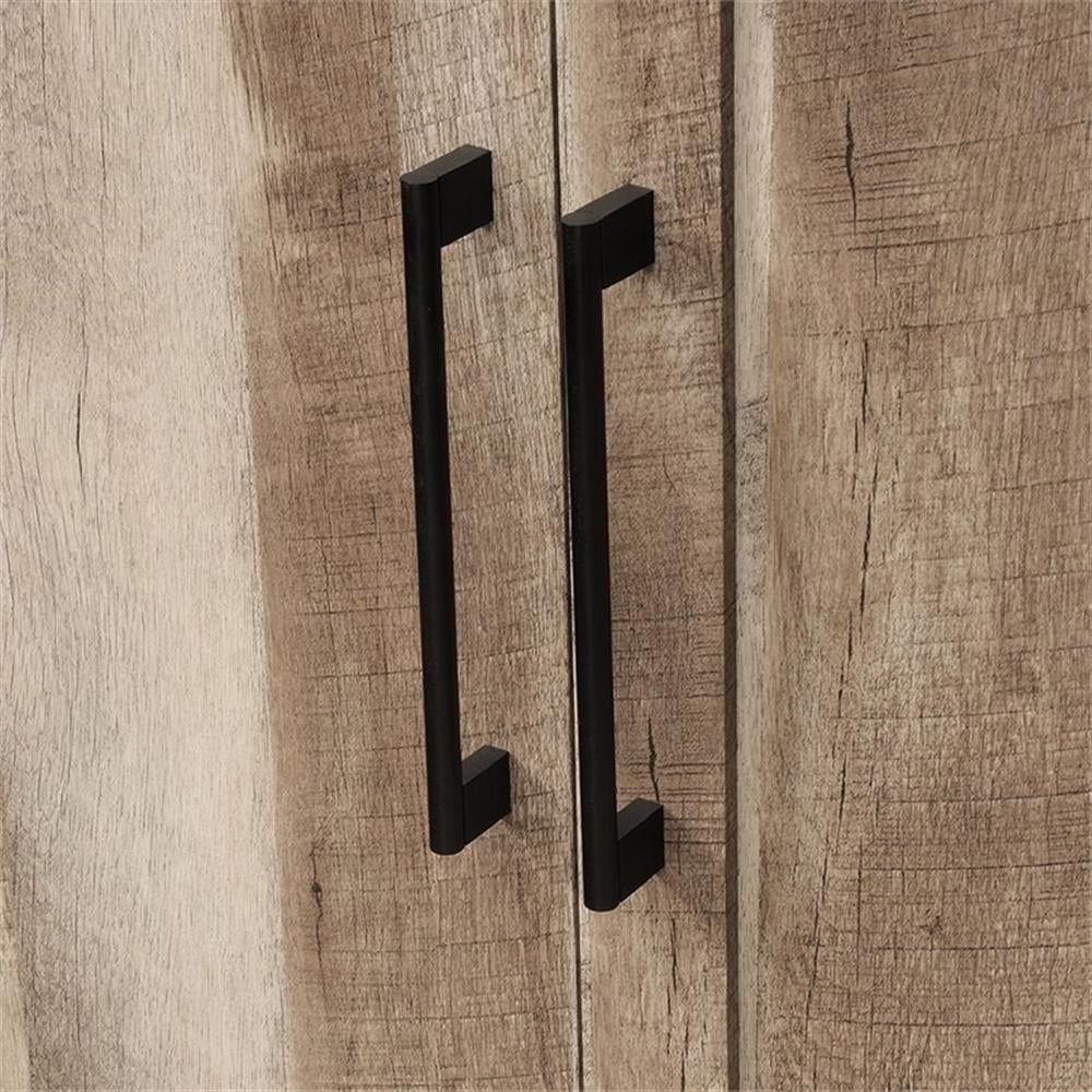 Pemberly Row Contemporary Engineered Wood Pantry in White Finish