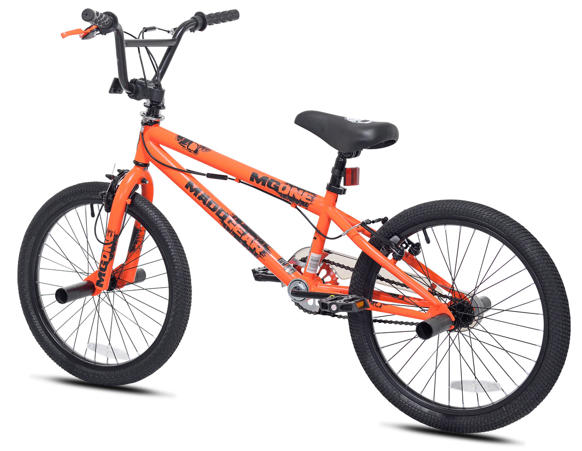 Bicycle Madd Gear 20-inch Boy's Freestyle BMX Bicycle Neon Orange