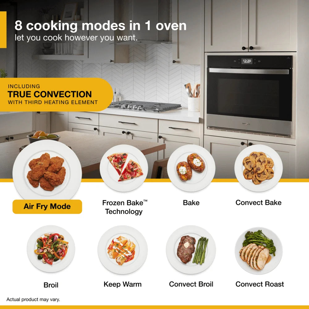 WHIRLPOOL WOES7030PZ single wall electric oven