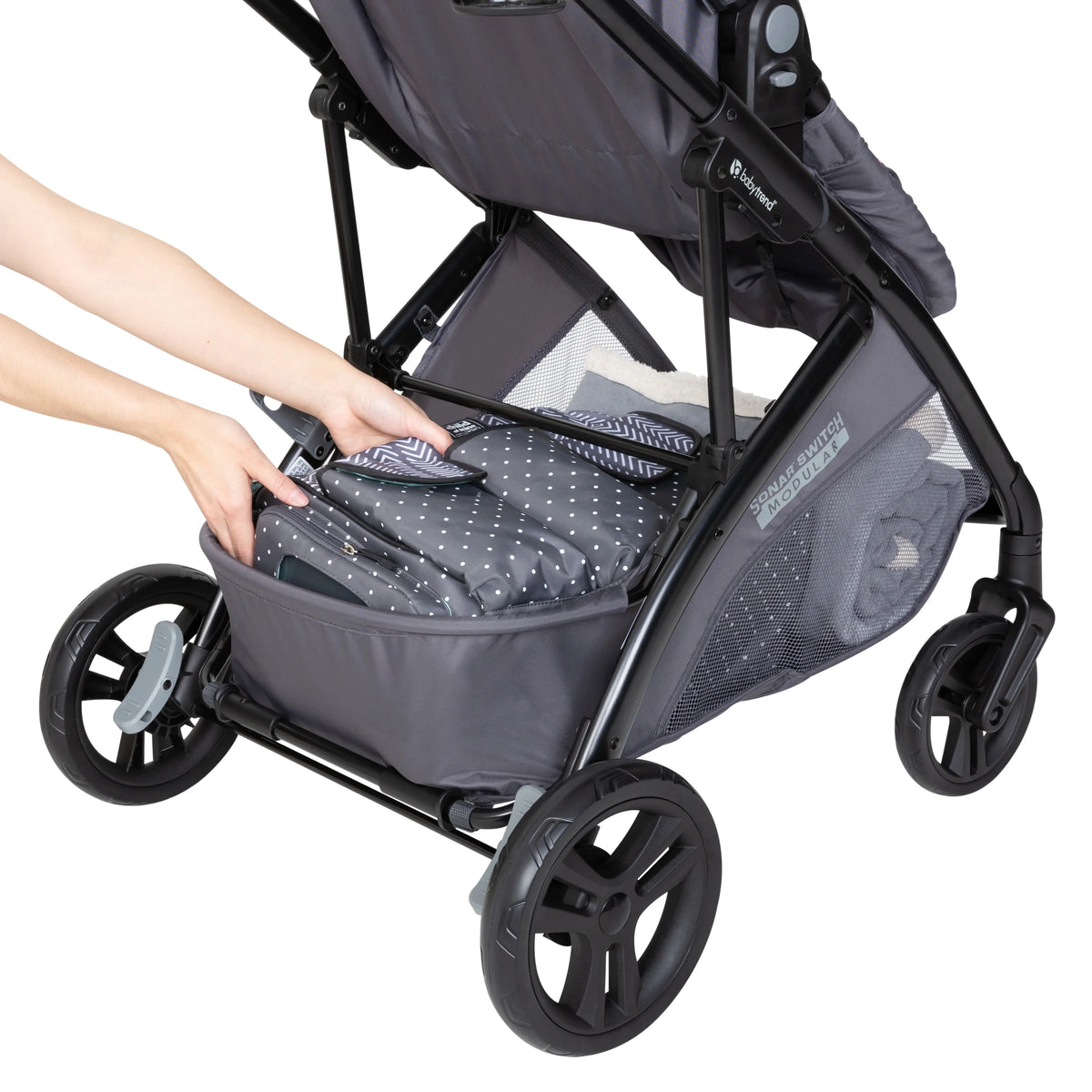 Baby Trend Sonar Switch Modular Travel System with EZ-Lift PLUS Infant Car Seat