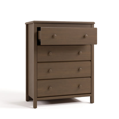 Storkcraft Alpine 4 Drawer Nursery Dresser, White