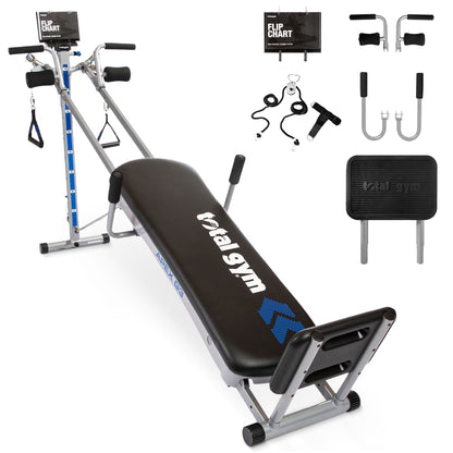 Total Gym APEX G5 Home Fitness Incline Weight Trainer Equipment w/ 10 Resistance Levels