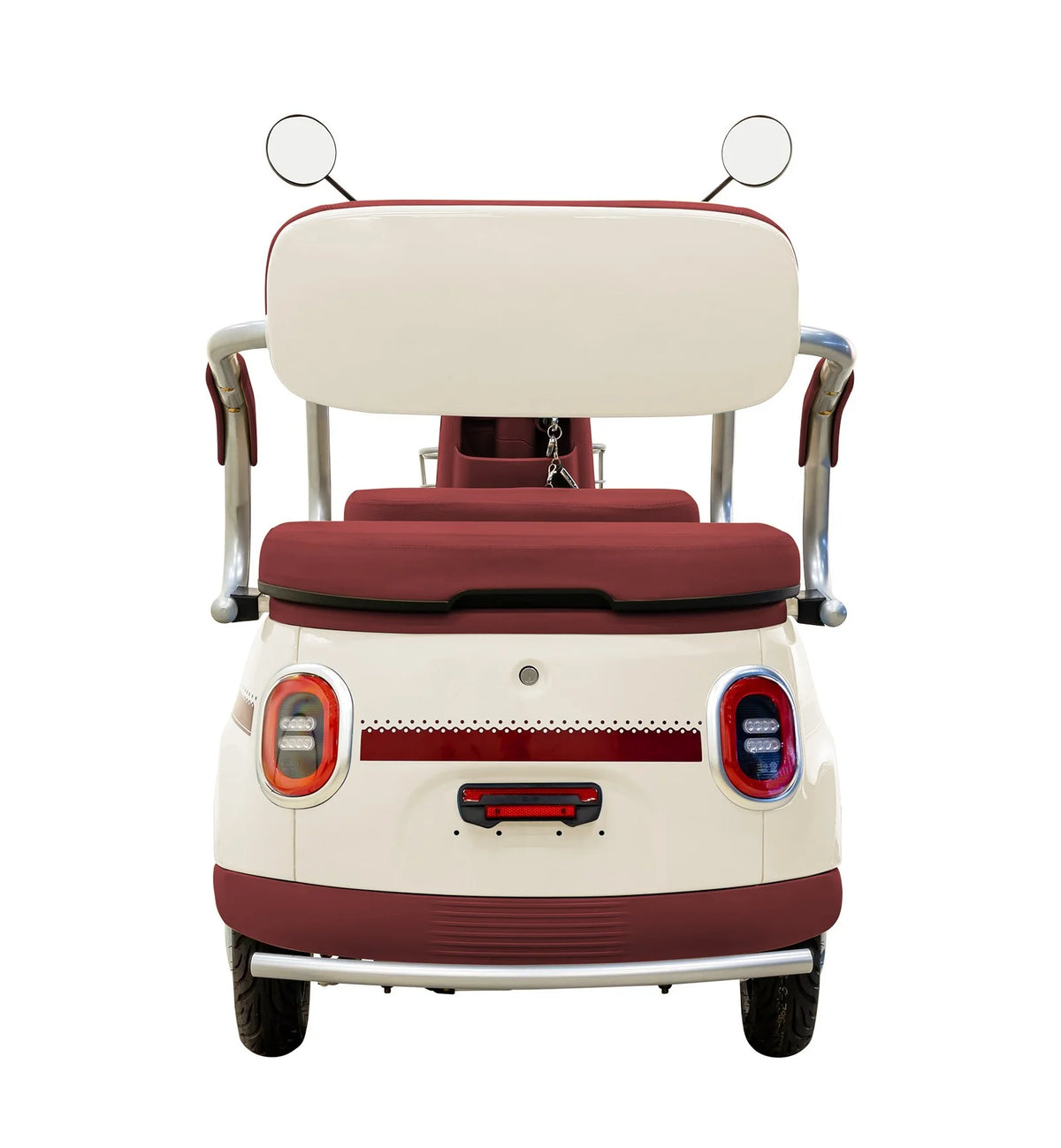 Massimo MGC E-Trike 3-Wheel Electric Cart – 17 MPH, 2-Seater Adult Scooter – Blue