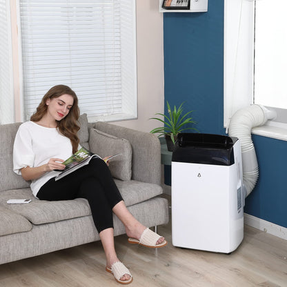 EastVita 10000 BTU Air Conditioner Portable for Room, 3-in-1 AC Unit, Dehumidifier and Fan, Air Conditioners with Remote Control & Window Kit, Sleep Mode, LED Display, Cooling Room up to 450 Sq.ft