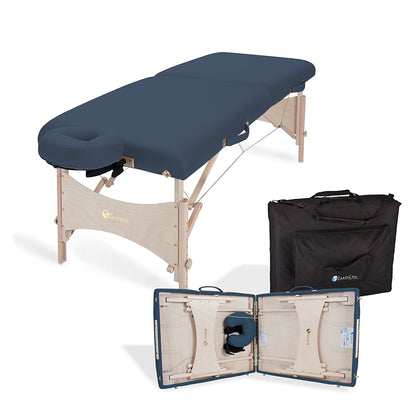 EARTHLITE Harmony DX Portable Massage Table Package – Eco-Friendly Design, Deluxe Adjustable Headrest