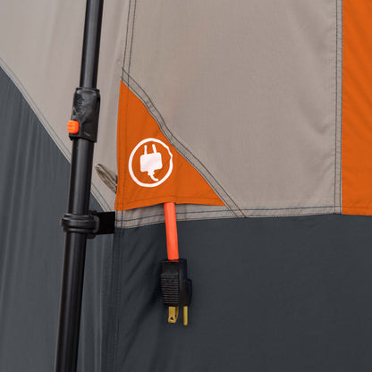 Ozark Trail 10-Person Instant Cabin Tent – 2-Room Family Camping Tent with Rainfly