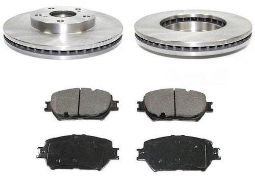 Front Ceramic Brake Pads and Rotor Kit - Compatible with 2002 - 2006 Toyota Camry 2003 2004 2005