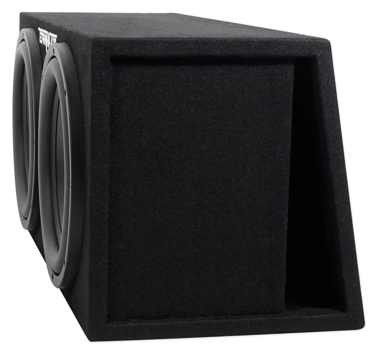 MTX TNE212DV 12-Inch 2000-Watt Max Car Audio Dual Loaded Subwoofer Box Enclosure