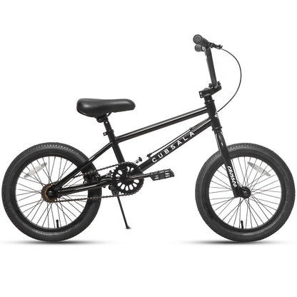 cubsala 20 in Freestyle BMX Kids Bike for Age 6-14 Years Old Boys Girls , Black & Green