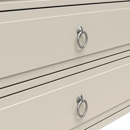 Her Majesty 2 Drawer Nightstand, Mustard Yellow