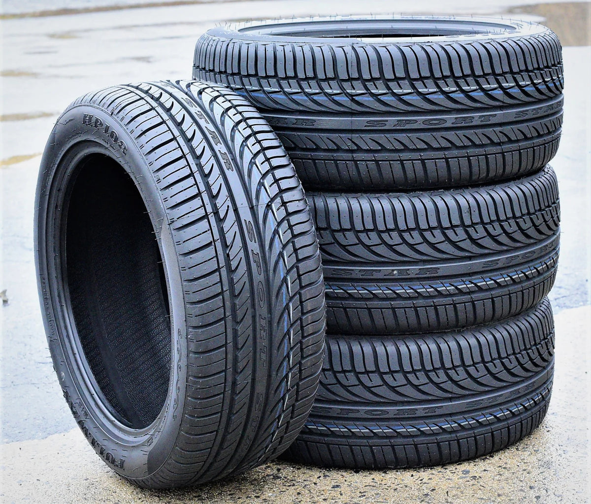 Set of 4 Fullway HP108 225/50ZR17 225/50R17 98W XL High Performance a/s All Season Tires